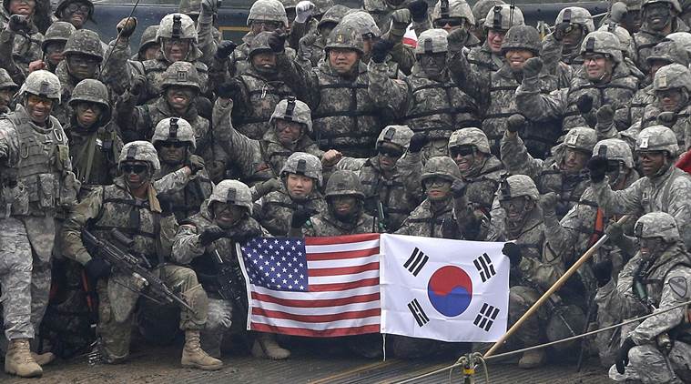 South Korea Says In Talks To Hold Joint Drills With Us Carrier Strike Group World News The 