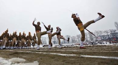 Republic day, 68th republic day, 26th january, kashmir, kashmir republic day, telephone services kashmir, republic day telephone services kashmir, indian express, india news