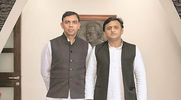 Ghanshyam Tiwari, JDU advisor, JD(U) advisor, SP national spokesperson, Bihar JD(U), UP polls, Uttar pradesh assembly elections, up assembly polls, up elections 2017, up polls news, indian express news