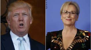 Donald Trump dismisses Meryl Streep’s criticism at Golden Globe awards, says she is ‘a Hillary lover’
