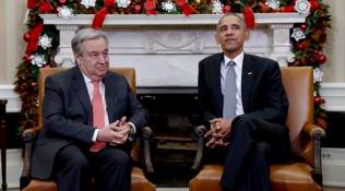 New UN chief Antonio Guterres wants consensus but faces antagonistic Trump