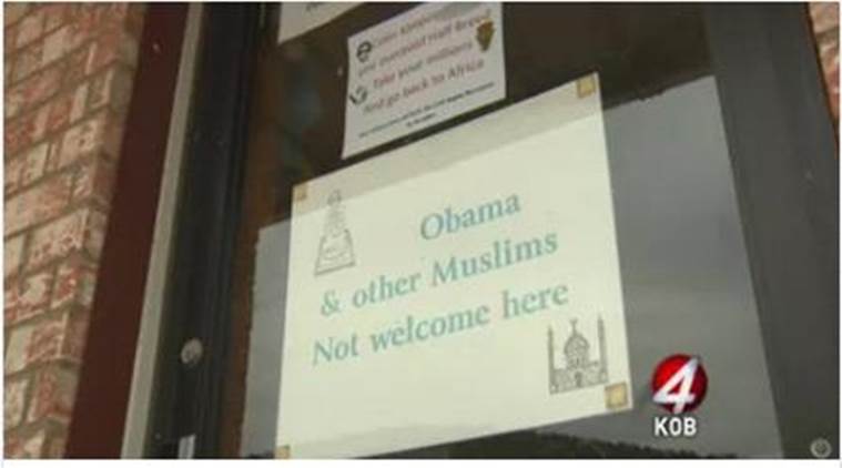 The sign spotted outside the store (Source: @ArsalaiH)