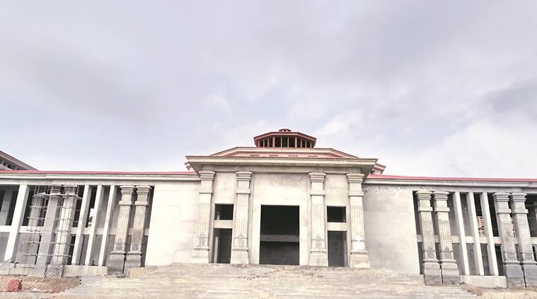 uttarakhand, uttarakhand government, uttarakhand elections, elections 2017, uttarakhand polls, gairsain, uttarakhand capital, chamoli district, capital construction, dehradun, nainital, what is uttarakhand capital, indian express news, india news