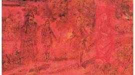 artist V ramesh, V Ramesh, saavadhan, gallery threshold, delhi, delhi art gallery, art gallery display, india art and culture, indian express