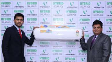 Videocon, Videocon hybric solar AC, videocon hybrid solar AC price, videocon hybrid solar AC specs, videocon hybrid solar AC features, videocon hybrid solar AC warranty, videocon hybrid solar AC power savings, videocon hybrid solar AC launch, air conditioner, technology, technology news