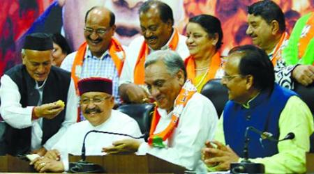 Uttarakhand, Uttarakhand elections, Uttarakhand CM, Vijay Bahuguna, Harak Singh Rawat, Congress, Congress MLAs, BJP, india news