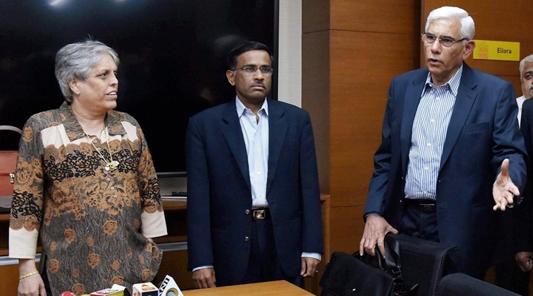 Vinod Rai, Vikram Limaye, Diana Edulji, IS Bindra, BCCI, BCCI new administrators, BCCI committee, Lodha panel, Cricket news, Cricket