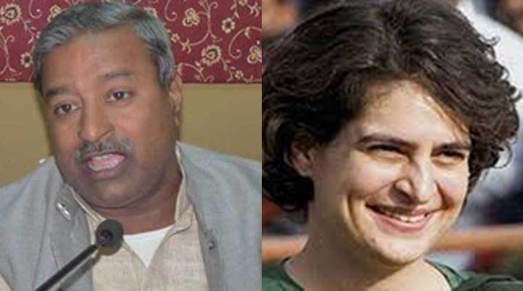vinay katiyar, priyanka gandhi, vinay katiyar priyanka gandhi, sexist, beautiful women, congress, bjp, up, up polls, up elections, uttar pradesh