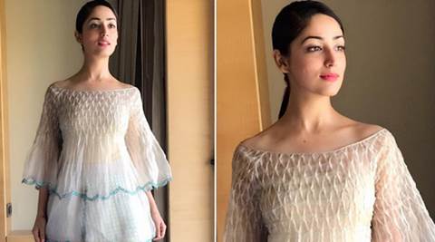 Yami Gautam looks like a dream at Kaabil promotion