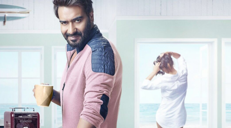 Ajay Devgn's next is a rom-com but who is that lady behind him? |  Entertainment News,The Indian Express