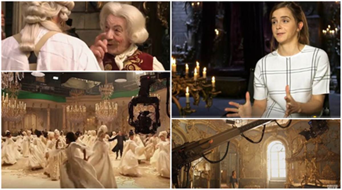 Beauty And The Beast Making All The Magic That Made This Emma Watson Film Possible Watch Video Entertainment News The Indian Express