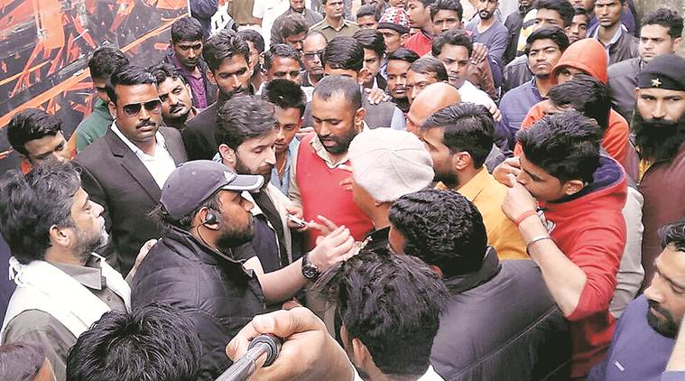 Sanjay Leela Bhansali, violence against Bhansali, Padmavati, Bhansali-Padmavati, Sanjay Leela Bhansali-Padmavati, Rajasthan protests, Rajput community, Shri Rajput Karni Sena, India news, India news