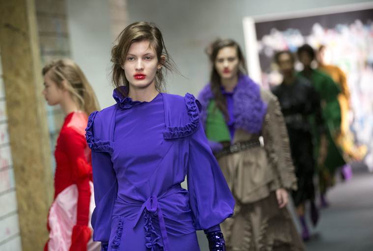 Fashion takes London by storm with Preen, Topshop and Mulberry ...