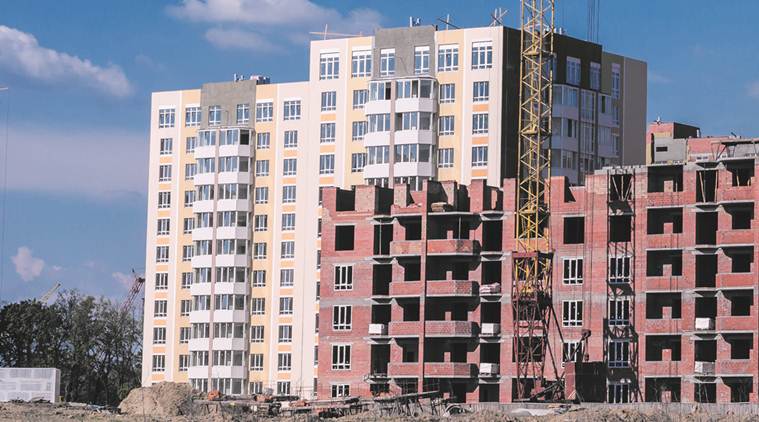 under-construction building, PM Awas Yojana