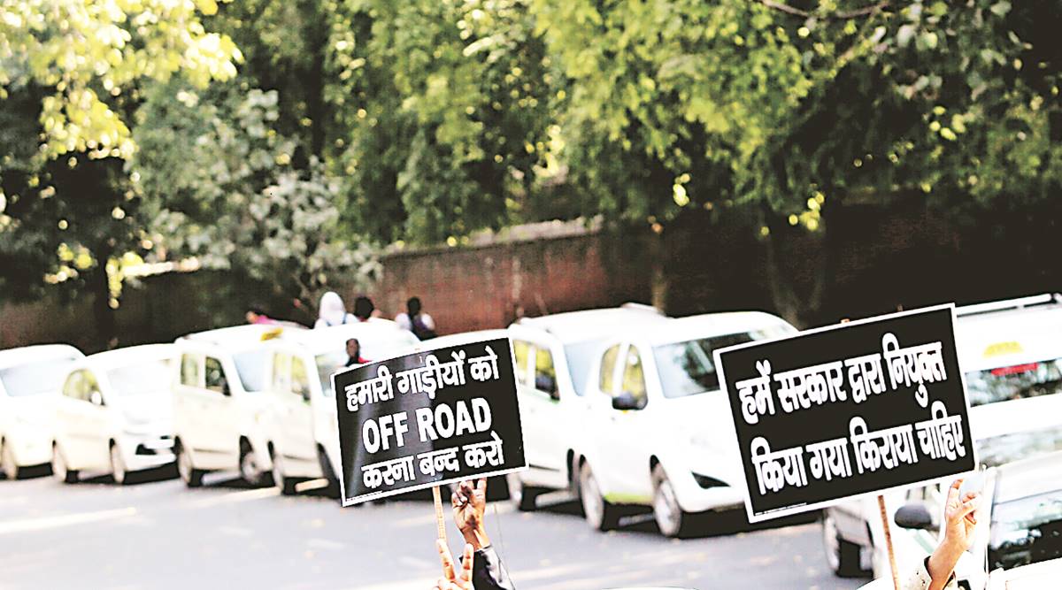 ola, uber, ola strike, uber strike, delhu high court, ola uber protest, indian express news, delhi, delhi news