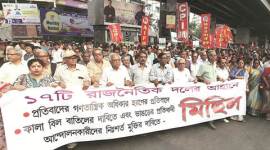 citu480 CITU, Centre of Indian Trade Unions, CPM’s labour wing, CITU protest, CITU two-month protest, protest campaign, trade policies, kolkata news, indian express news