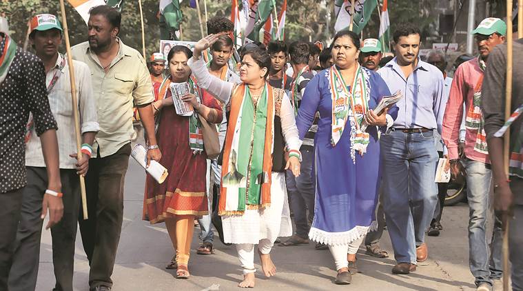 mumbai roads, mumbai roads conditions, congress, maharashtra civic polls, latest news, latest india news