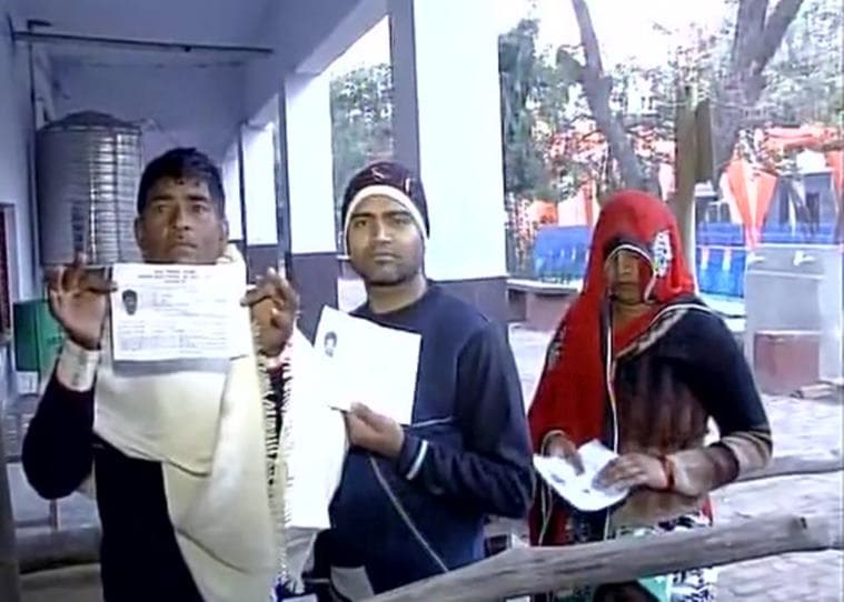 UP election, UP election live, up election live updates, Uttar Pradesh, Uttar pradesh polls, Uttar pradesh elections, Uttar pradesh elections 2017, UP polls 2017, UP polls voting, voting, voting begins, UP Polls voting live, bhartiya Janata Party, up election phase 1, up election phase 1 live, up election phase 1 live updates, up vote count, uttar pradesh polling percentage, akhilesh yadav, narendra modi, mayawati, amit shah, assembly elections 2017, india news, Uttar pradesh news, indian express news, live news