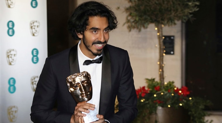 Actress Dev Patel poses for photographers upon arrival at the British Academy Film Awards after party, with his Best Supporting Actor BAFTA award for his role in 'Lion' in London, Sunday, Feb. 12, 2017. (Photo by Vianney Le Caer/Invision/AP)