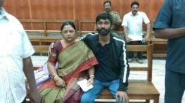 dhanush, dhanush parents, actor dhanush parents, madurai couple dhanush, couple dhanush parents, dhanush real parents, dhanush case