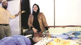 eman ahmed, eman ahmed treatment, world's heaviest women, eman ahmed abu dhabi, saifee hospital mumbai, eman ahmed saifee hospital, indian express