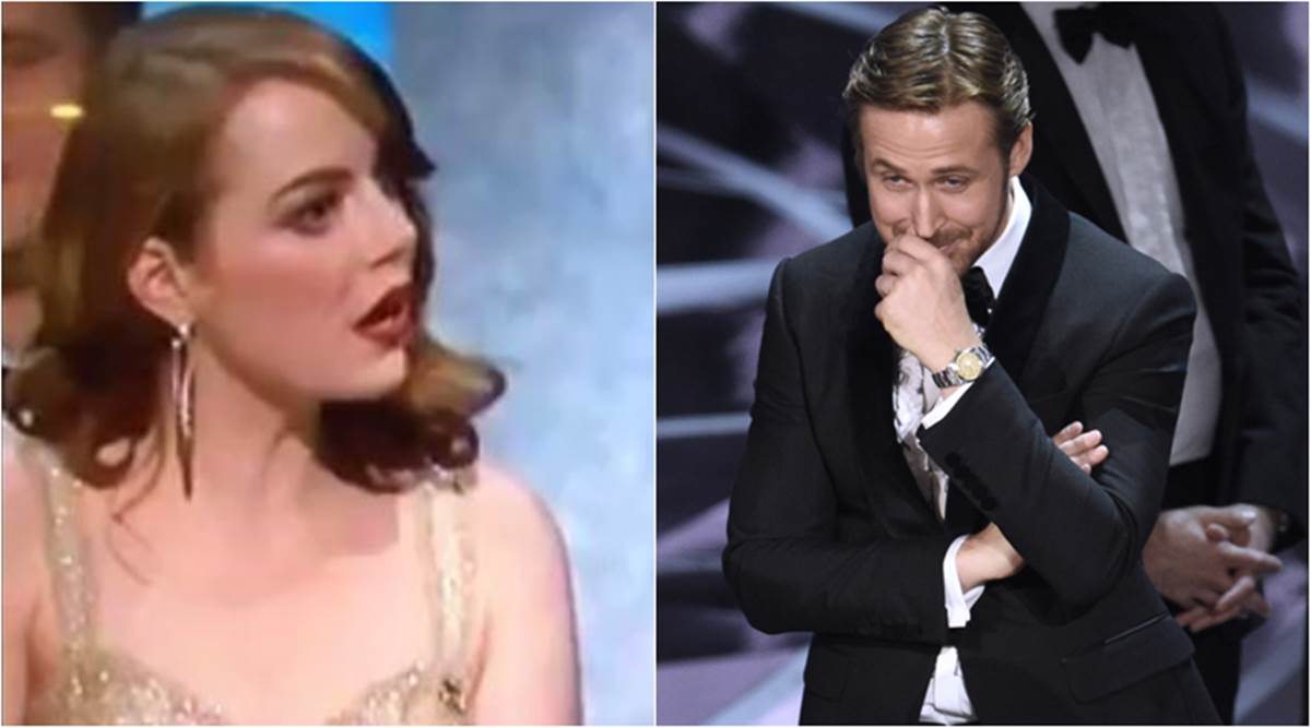 Ryan Gosling Emma Stone S Reaction After La La Land Losing The