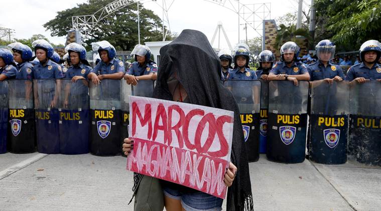 Protesters Mark Philippine Revolt By Condemning Killings World News The Indian Express