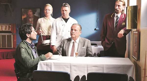 A still from Toivon Tuolla Puolen (The Other Side of Hope)