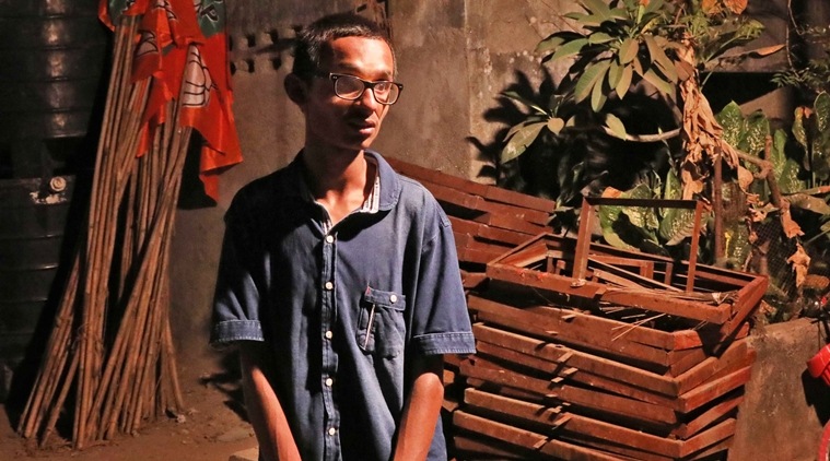 A place to call home: Gaurav Kamble is one of the lucky few to find a family in the same home where he was fostered for 15 years. (Source: Express photo by Nirmal Harindran)