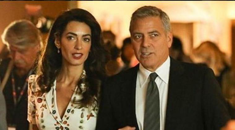 george clooney, george clooney on fatherhood, george clooney father, george clooney amal twins, george clooney twins, gerge clooney matt damon, matt damon george clooney friends, george clooney first time father, george clooney wife, george clooney boy, george clooney excites, hollywood news, hollywood updates, entertainment news, indian express news, indian express