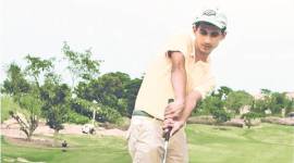 Bheem award, golf, golf Bheem award, Scottish High International School, gurgaon golf, gurgaon autistic, indian express news, india news, delhi, delhi news