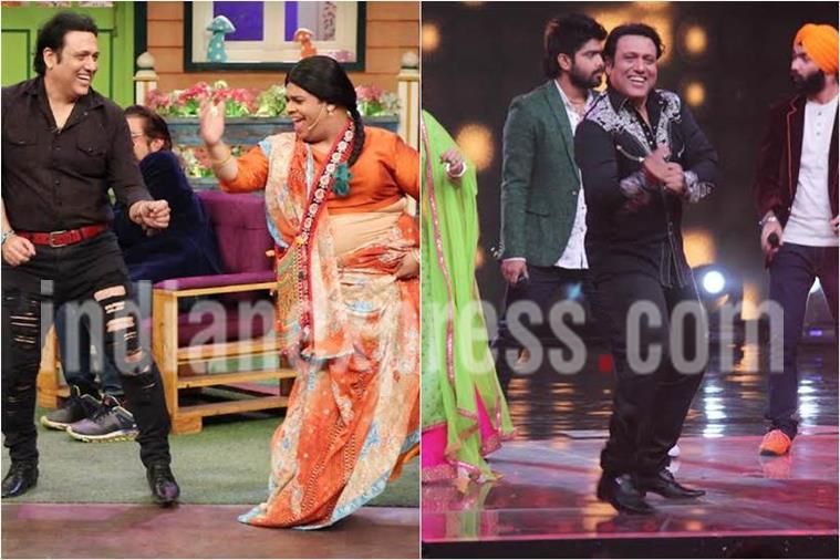 govinda dance, govinda kapil sharma show