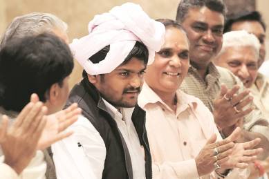 Hardik Patel, Patel quota stir, Patan district court, Patidar Anamat Andolan Samiti, Dinesh Bambhania and Mahesh Patel, India news, National news, latest news