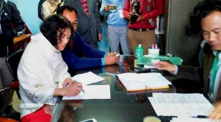 irom sharmila, manipur elections, irom sharmila security, irom sharmila election news, irom sharmila campaign, irom sharmila election campaign, manipur polls, manipur news, india news