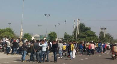 jat quota stir, students bike rally, jat agitation, youth bike rally, youth rally, students rally, youth agitation, students agitation, indian express news