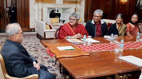 JNU, JNU admission protest, Jawaharlal Nehru University, Jawaharlal Nehru University student protest, Pranab Mukherjee, Pranab Mukherjee JNU, latest news, latest india news