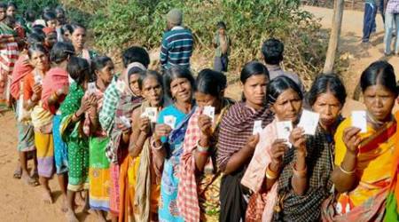 odisha panchayat elections, odisha, odisha news, odisha panchayat elections voter turnout, odisha panchayat polling, indian express, india news