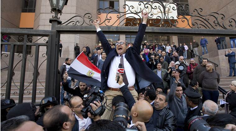 khaled ali, egypt. egypt human rights lawyer, human rights lawyer, court victory, egypt president, world news, indian express news