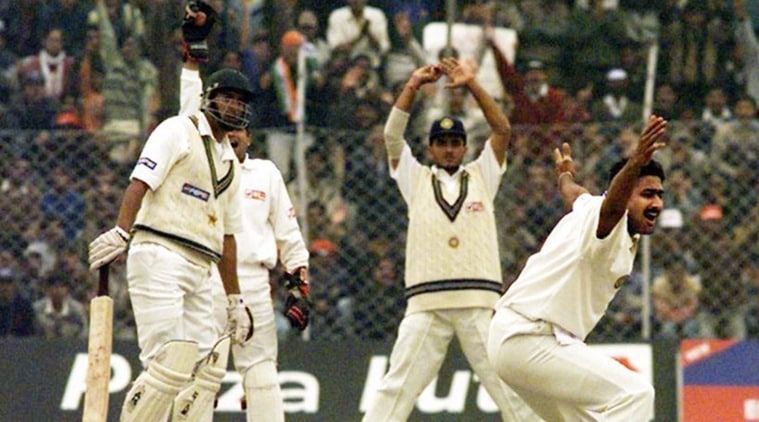 anil kumble, kumble, kumble 10 wickets, anil kumble 10 wicket haul, wasim akram, waqar younis, virender sehwag, waqar wasim twitter, twitter cricketers, cricket news, sports news