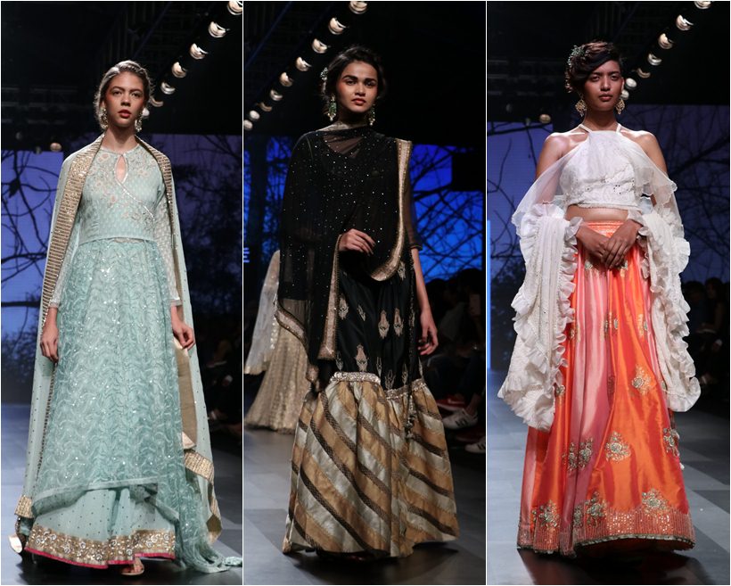 Lakme fashion week, LFW 2017, LFW 2017 day 4, Day 4 LFW 2017, LFW S/R 2017, LFW 2017 Day 4 collections, karishma kapoor, Padma Lakshmi, Aditi Rao Hydari, Urvashi Rautela, fashion news, LFW 2017 photos