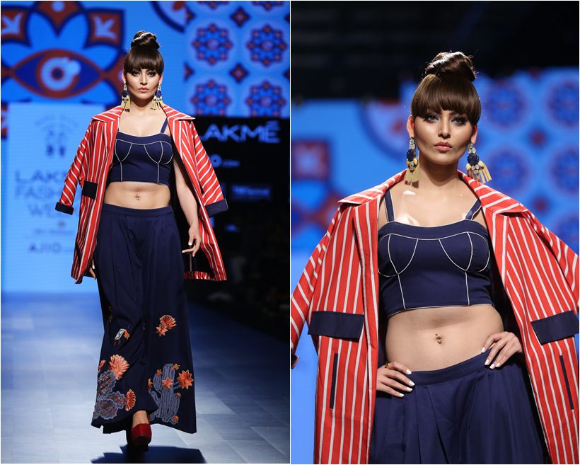 Lakme fashion week, LFW 2017, LFW 2017 day 4, Day 4 LFW 2017, LFW S/R 2017, LFW 2017 Day 4 collections, karishma kapoor, Padma Lakshmi, Aditi Rao Hydari, Urvashi Rautela, fashion news, LFW 2017 photos