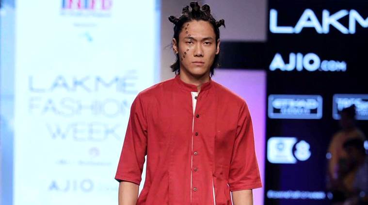 lakme fashion week, lakme fashion week gen next designers, lakme fashion week pot plant, lfw s/r 2017, lakme fashion week fashion, lakme fashion week kunal rawal, indian express, indian express news