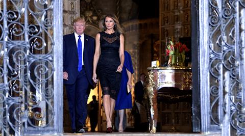 melania trump dinner dress Melania Trump finally dresses APPROPRIATELY #trump #kingcharles #queencamilla #melaniatrump #statevisit