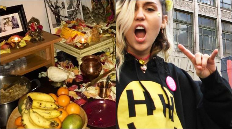 When Miley Cyrus Performed ‘lakshmi Puja At Home Preferred ‘fruit Bowl Over Super Bowl