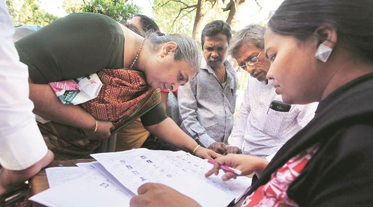 PMC polls, pune municipal elections, missing names, voter list, voters list, pune news, indian express news