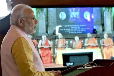 casteism, modi against casteism, role of religious leaders, Indian religions, terrorism, fanaticism, saints, India news, Indian Express