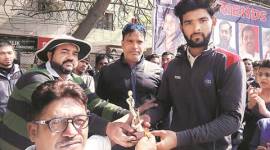 Mohit Ahlawat, Mohit Ahlawat runs, delhi mohalla player, delhi mohalla cricket, IPL, T 20 cricket, ranji trophy, IPL auction, sports news, cricket