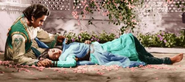mughal e azam scenes