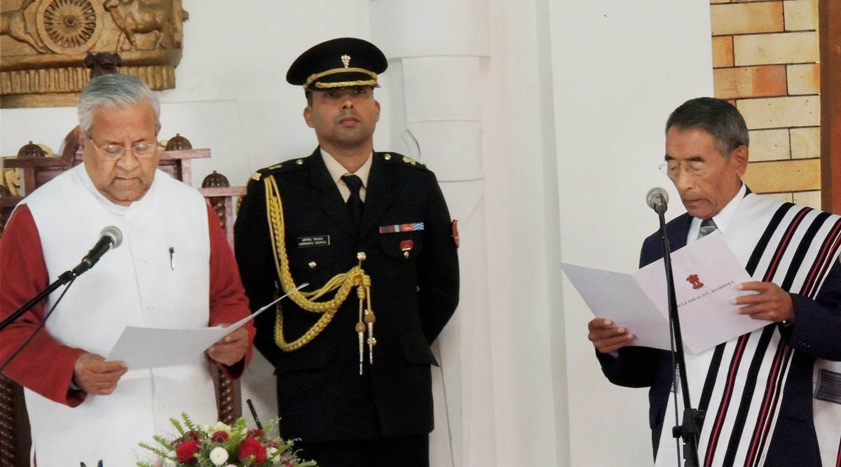 Nagaland floor test, Nagaland political crisis, Nagaland no confidence vote, P B Acharya