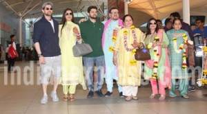 Neil Nitin Mukesh and wife Rukmini Sahay’s first pics post wedding are straight out of a Sooraj Barjatya film